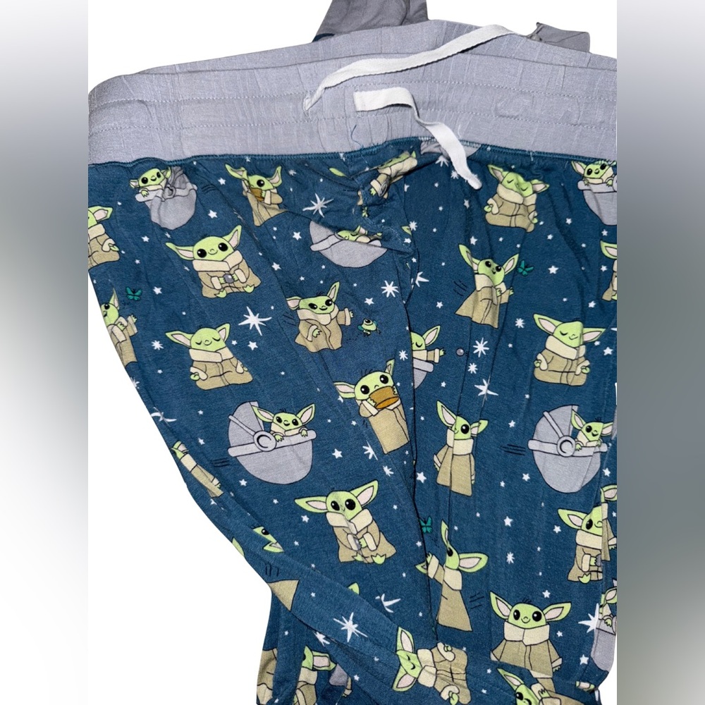 Little Sleepies Grogu Pajama Pants - Picture 2 of 2